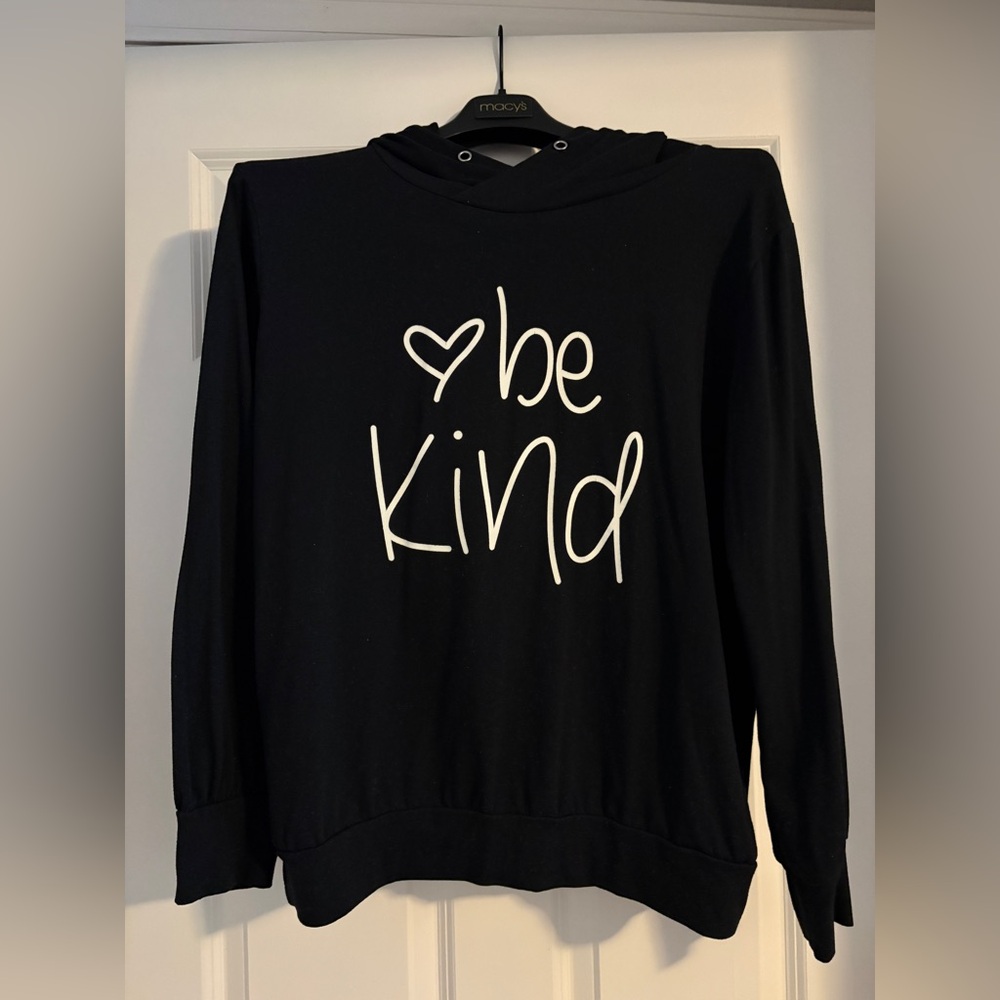 Black 'Be Kind' Hoodie